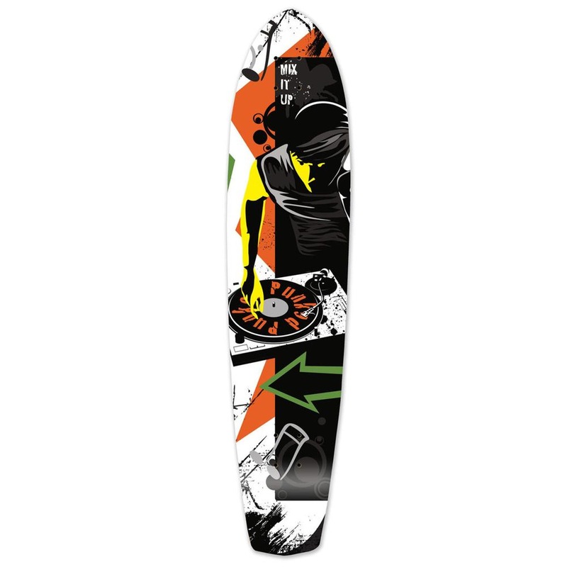 Punked Slimkick Longboard Deck – Mixitup DJ Deck