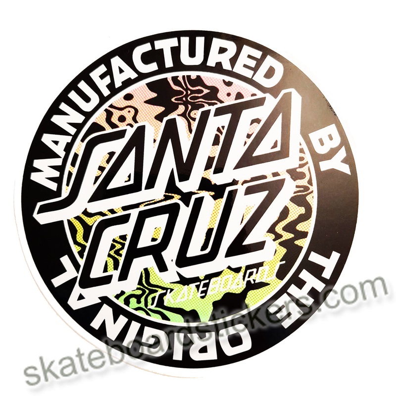Santa Cruz – Acidic MFG Skateboard Sticker