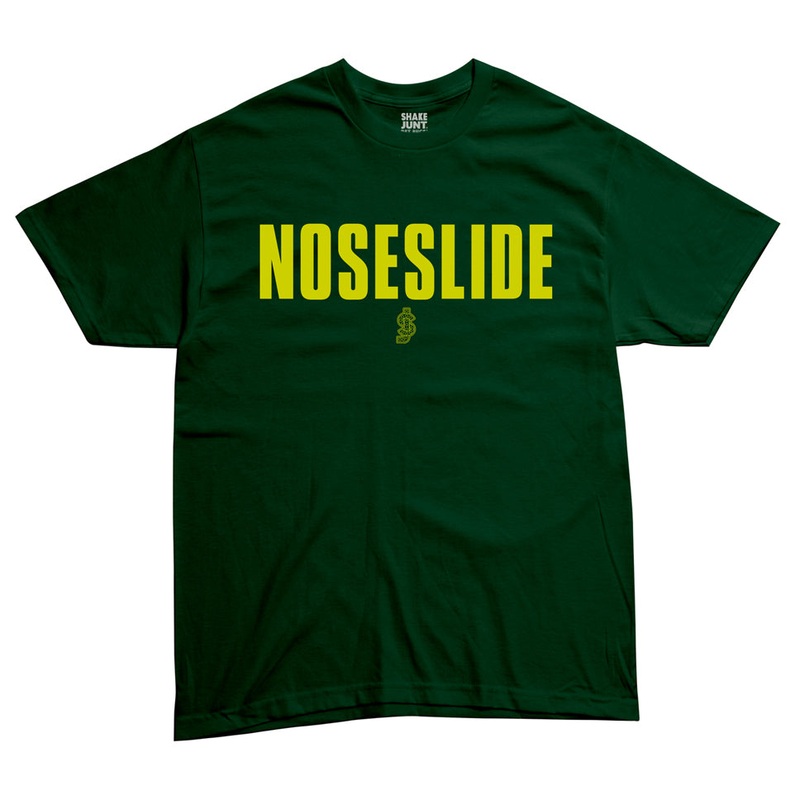 Shake Junt Noseslide T Shirt Forest Green Medium