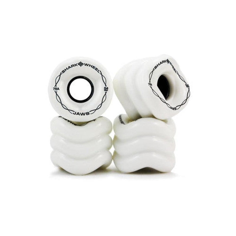 Shark Wheel White Jaws 54mm/78a Skateboard Wheels
