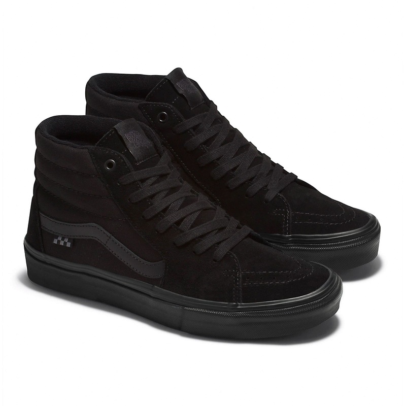 Skate Sk8-Hi (Black/Black) 4M / 5.5W