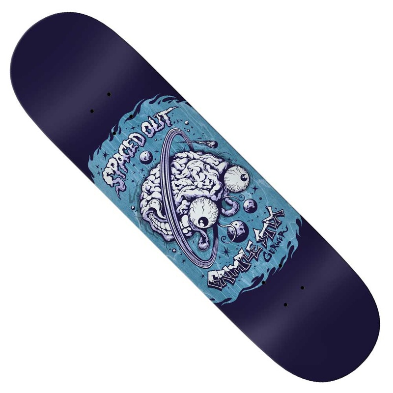 Spaced Gerwer 8.5×31.85 Grimple Stix Anti Hero Skateboards Deck