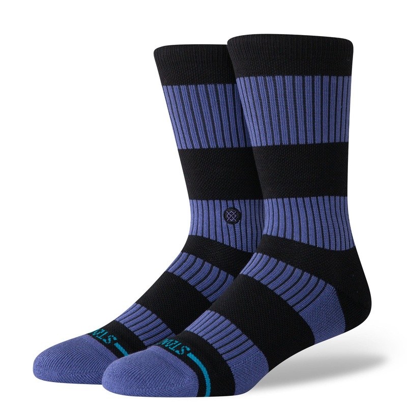 Stance Fred Crew Sock Indigo M :: Men 6-8.5 / Women 8-10.5