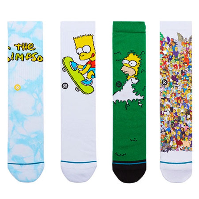 Stance Simpsons Box Set of Socks Multi Large