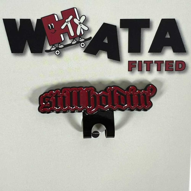 Still Holdin Blip by Whatafitted Red Enamel Black Smoke