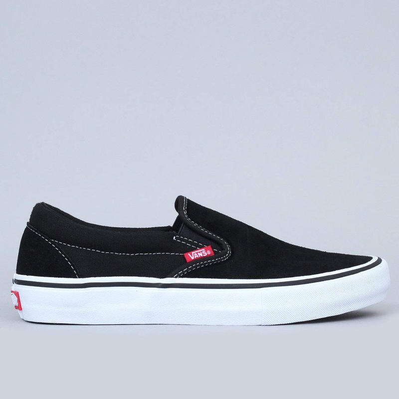 Vans Slip-On Pro Shoes Black / White / Gum UK6