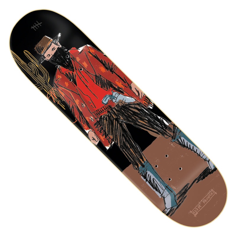 Zero Adam Arunski Urban Deck Multicolor 8.25 x 31.9 WB:14.25