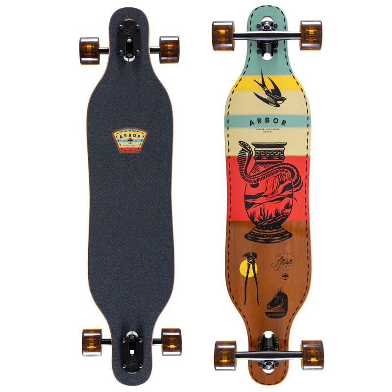 ARBOR AXIS 37″ ARTIST COMPLETE LONGBOARD