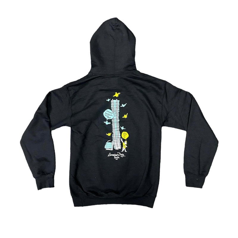 GONZ X MODERN SKATE SHOP DAY 2024 DECK WALL HOODIE