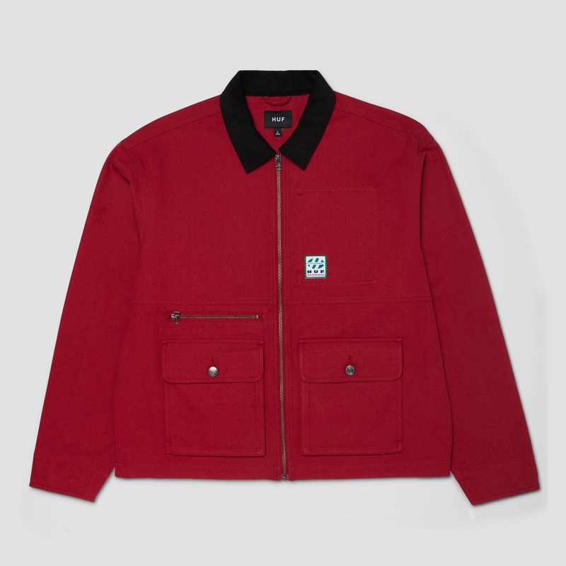 HUF Chilton Chore Jacket Cayenne Small