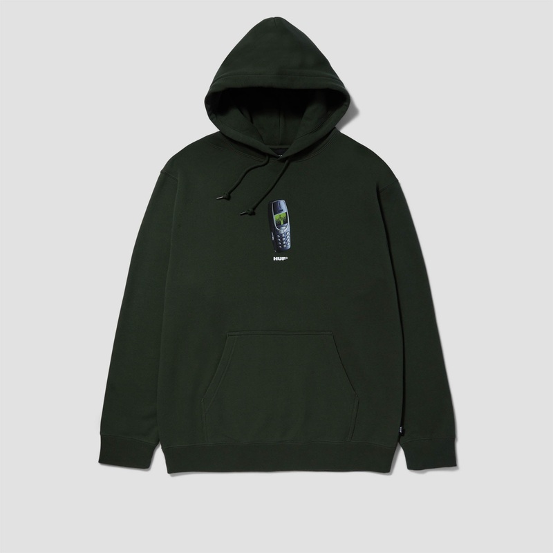 HUF Missed Call Hood Hunter Green Small