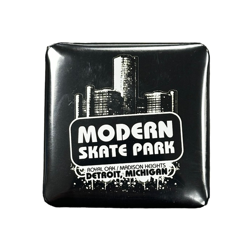 MODERN SKATE PARK REN CEN LOGO SQUARE PIN