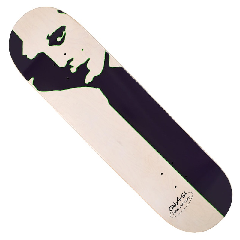 Quasi Jake Johnson Milan Deck Whitewash 8.375 x 32.25 WB:14.25