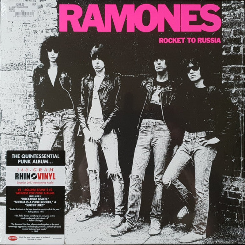 Ramones – Rocket To Russia 180G Vinyl LP Record