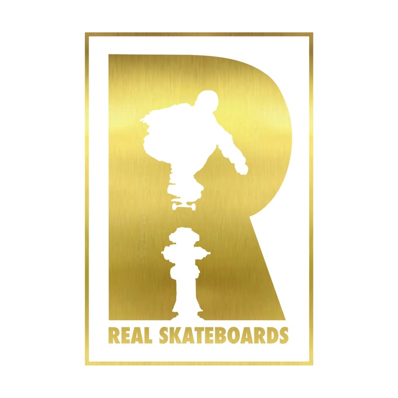 Real Skateboards “R Logo” Sticker