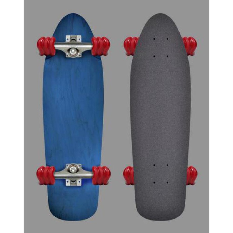 Shiver Guppy Blue Cruiser Longboard – 27″ With Shark Wheels