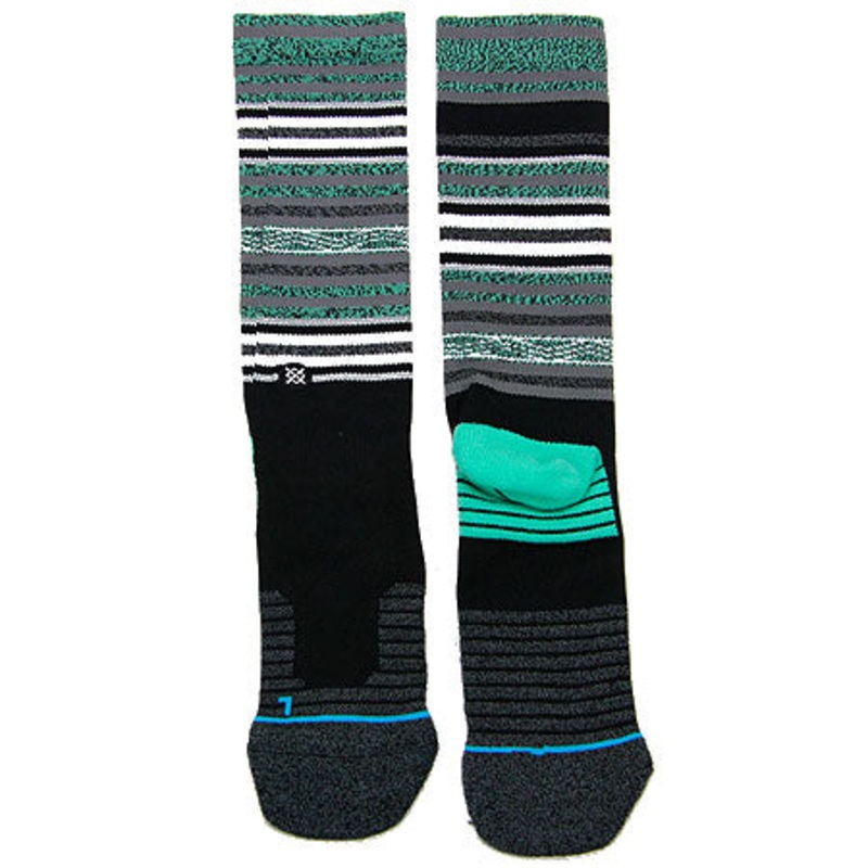 Stance Graded Crew Socks Black Large