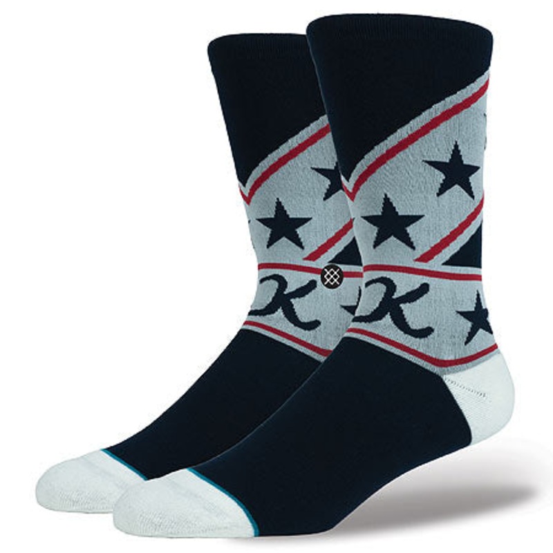 Stance Suit Up Socks Navy Large