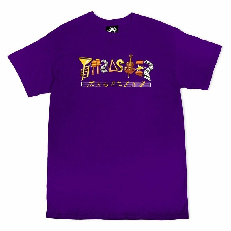 Thrasher Fillmore T-Shirt Purple MD