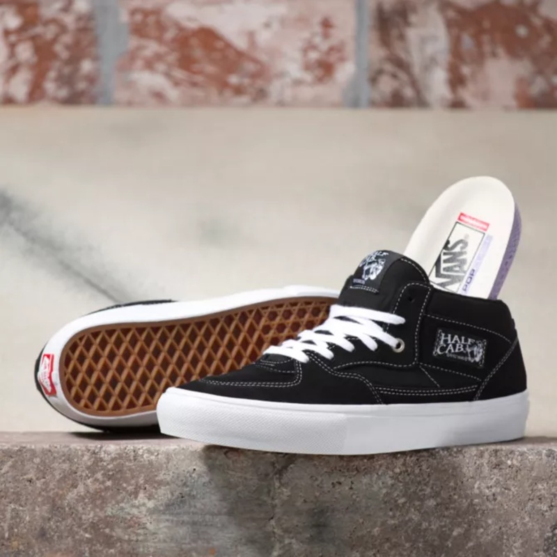 Vans Shoes “Skate Half Cab” Black/White 7