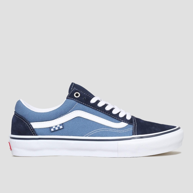 Vans Skate Old Skool Shoes Navy / White UK5