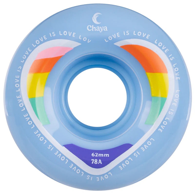 CHAYA LOVE IS LOVE ROLLER SKATE WHEELS(4-PACK)