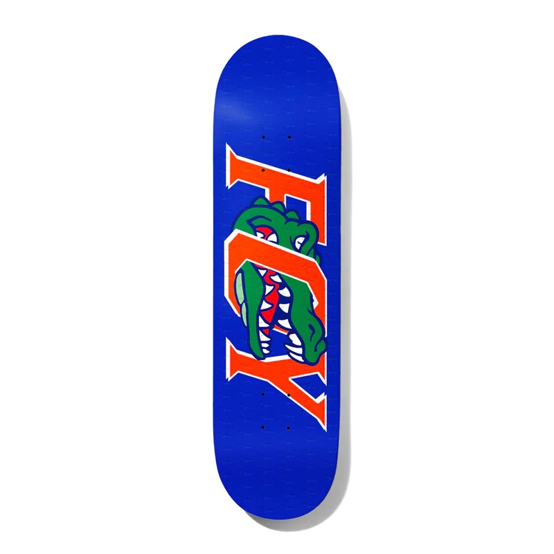 DEATHWISH GATOR BLUE SKATEBOARD DECK