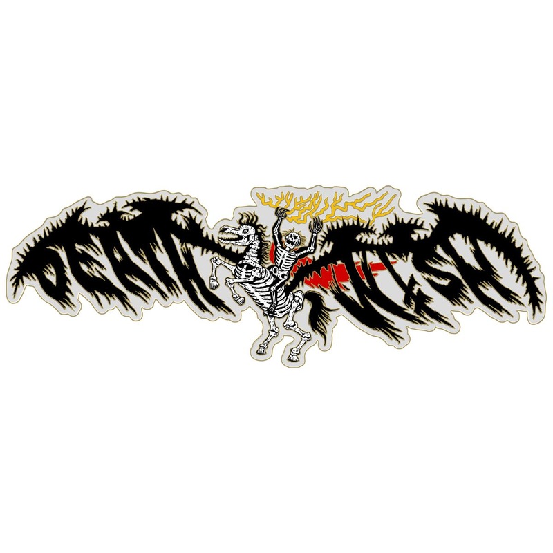 DEATHWISH SKELETON HORSE RIDER  PIN