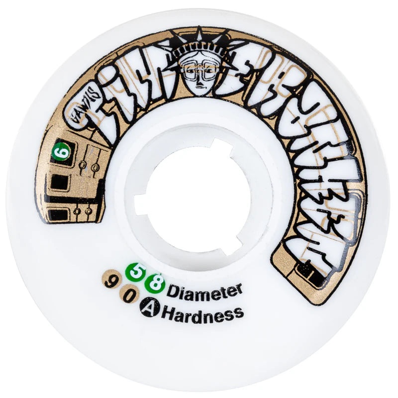 GAWDS TIM FRANKEN II AGGRESSIVE INLINE WHEELS(4-PACK)