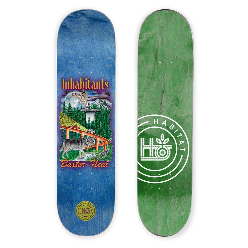 HABITAT SKATEBOARDS INHABITANTS DECK