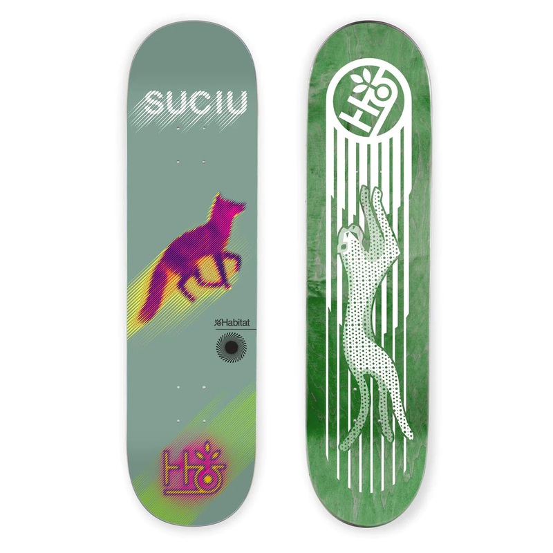 HABITAT SKATEBOARDS  SPEED TEST TWIN DECK