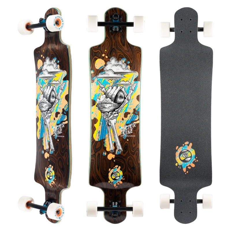 SECTOR 9 FAULT LINE CURL SKATEBOARD
