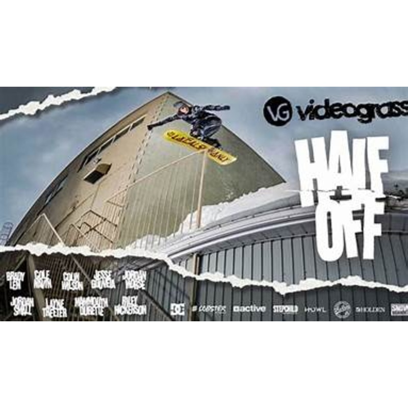 VIDEOGRASS HALF OFF SNOWBOARD DVD