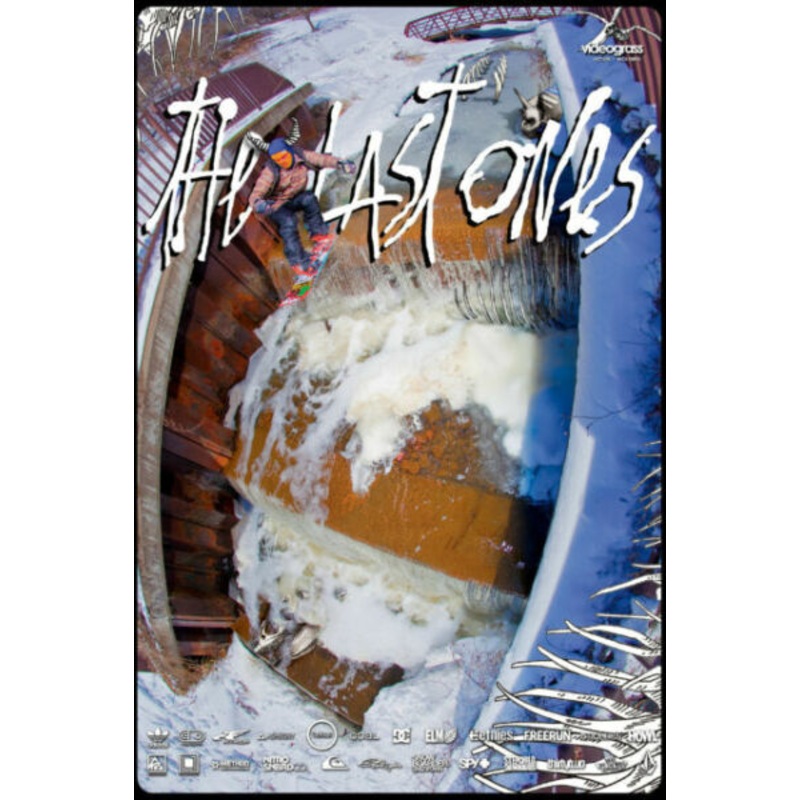 VIDEOGRASS THE LAST ONES SNOWBOARD DVD