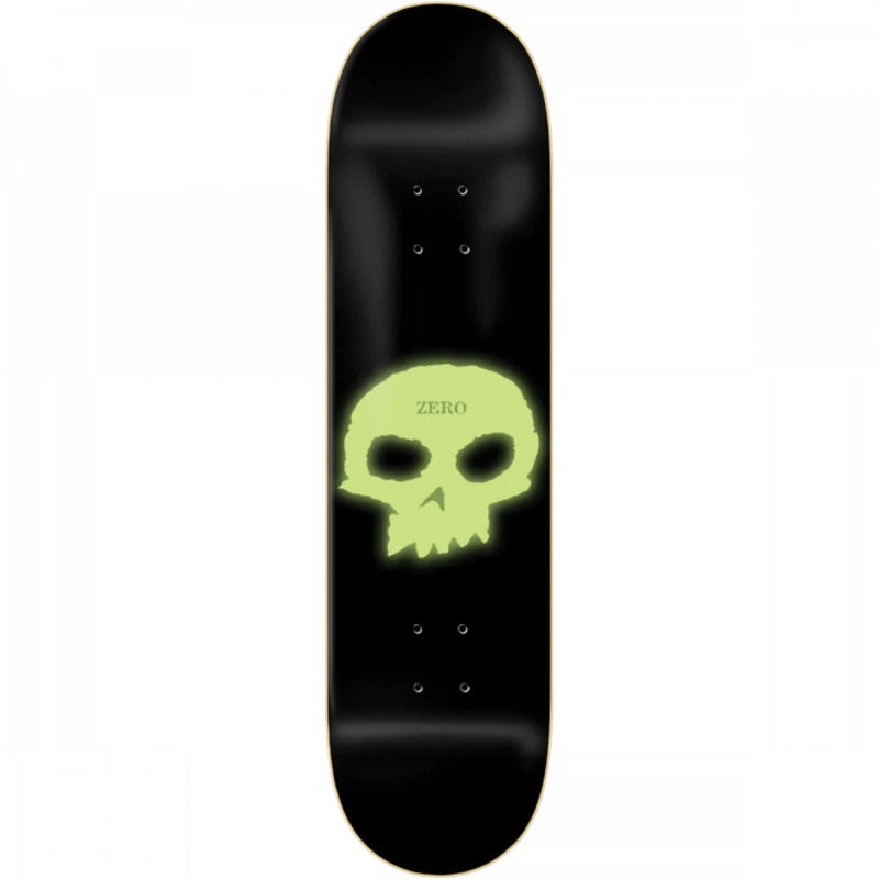 ZERO LOGO SKULL SKATEBOARD DECK