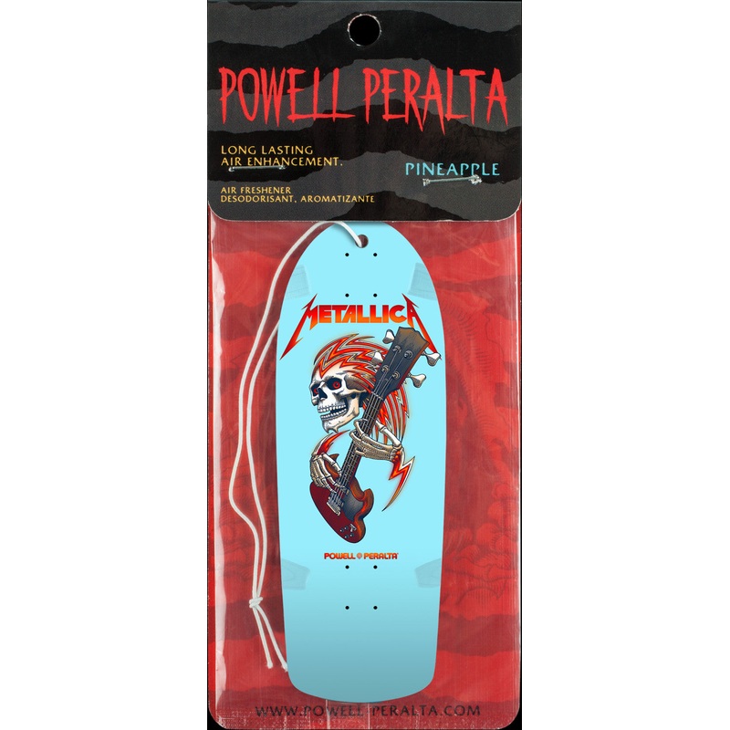 POWELL PERALTA METALLICA COLLAB AIR FRESHENER