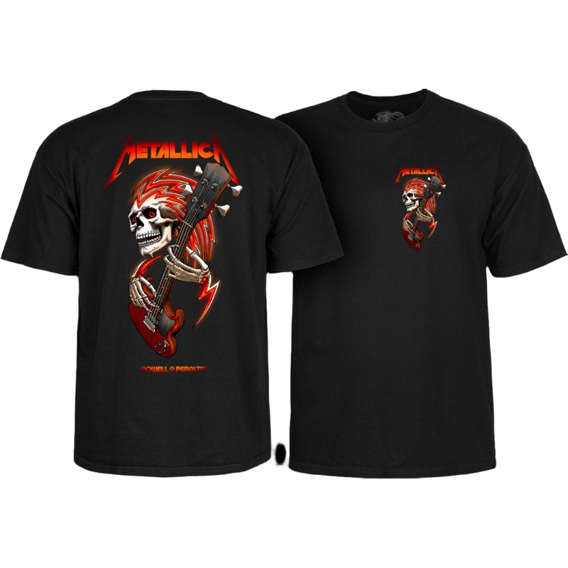 POWELL PERALTA METALLICA COLLAB T-SHIRT
