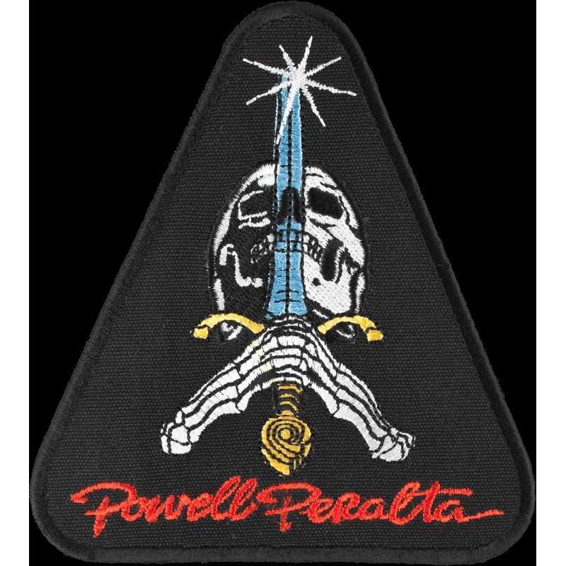 POWELL PERALTA SKULL & SWORD PATCH