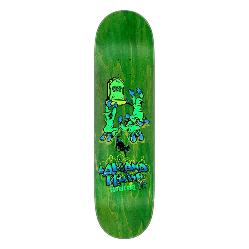 SANTA CRUZ DELFINO EGO VX SKATEBOARD DECK