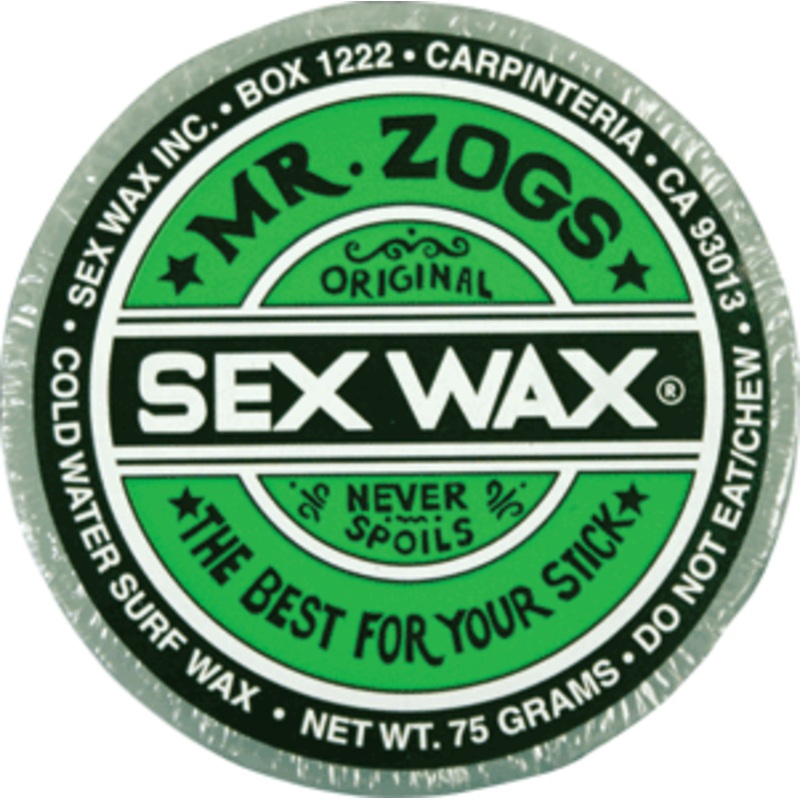 SEX WAX OG. COLD WATER SURF WAX-SINGLE BAR