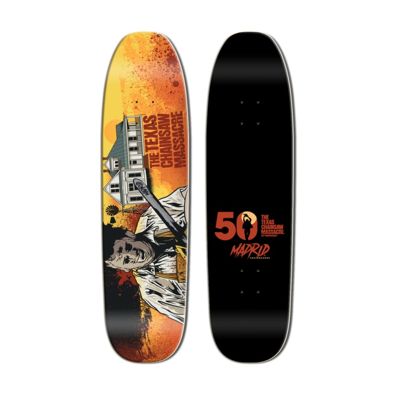 MADRID X TCM HOMEFRONT POOL SHOVAL SHAPE SKATEBOARD DECK