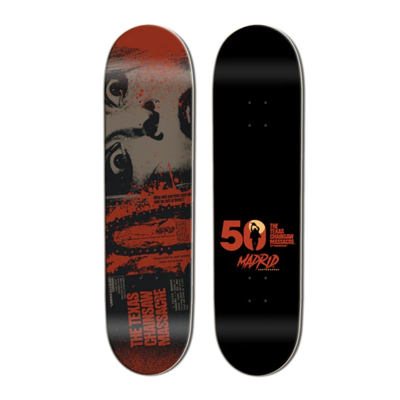 MADRID X TCM STREET SHAPE SKATEBOARD DECK