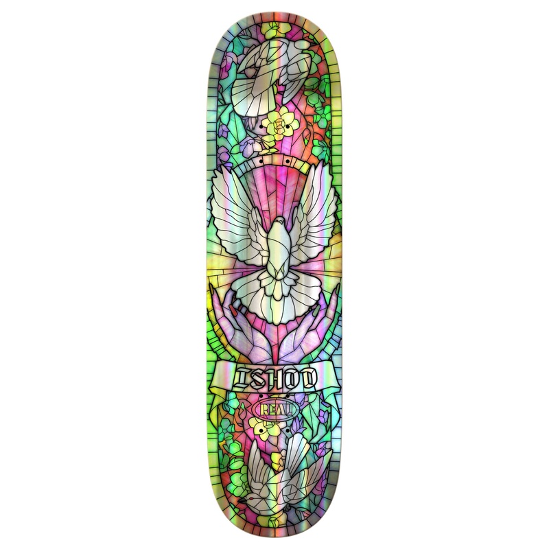 REAL CATHEDRAL TWIN SKATEBOARD DECK
