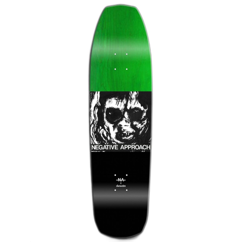 CHARACTER X NEGATIVE APPROACH EXORCIST SKATEBOARD DECK