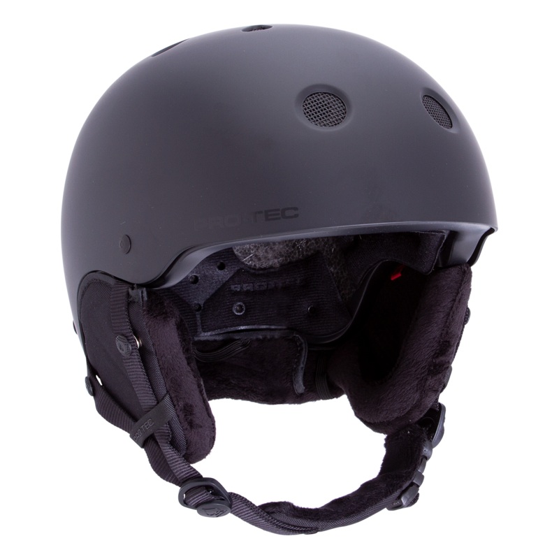 PROTEC CLASSIC CERTIFIED MEN’S SNOW HELMET-STEALTH BLACK