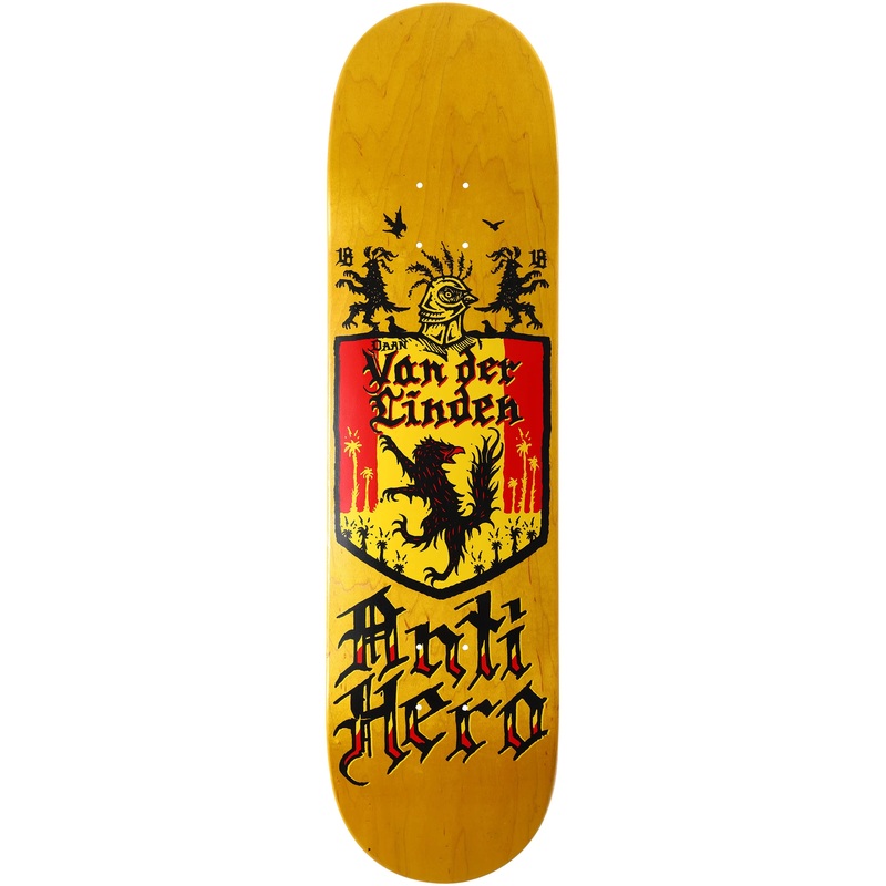 ANTIHERO COAT OF ARMS SKATEBOARD DECK