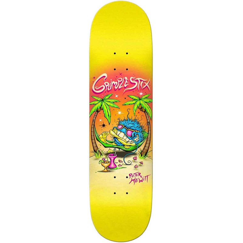 ANTIHERO GRIMPLE BEACH SKATEBOARD DECK