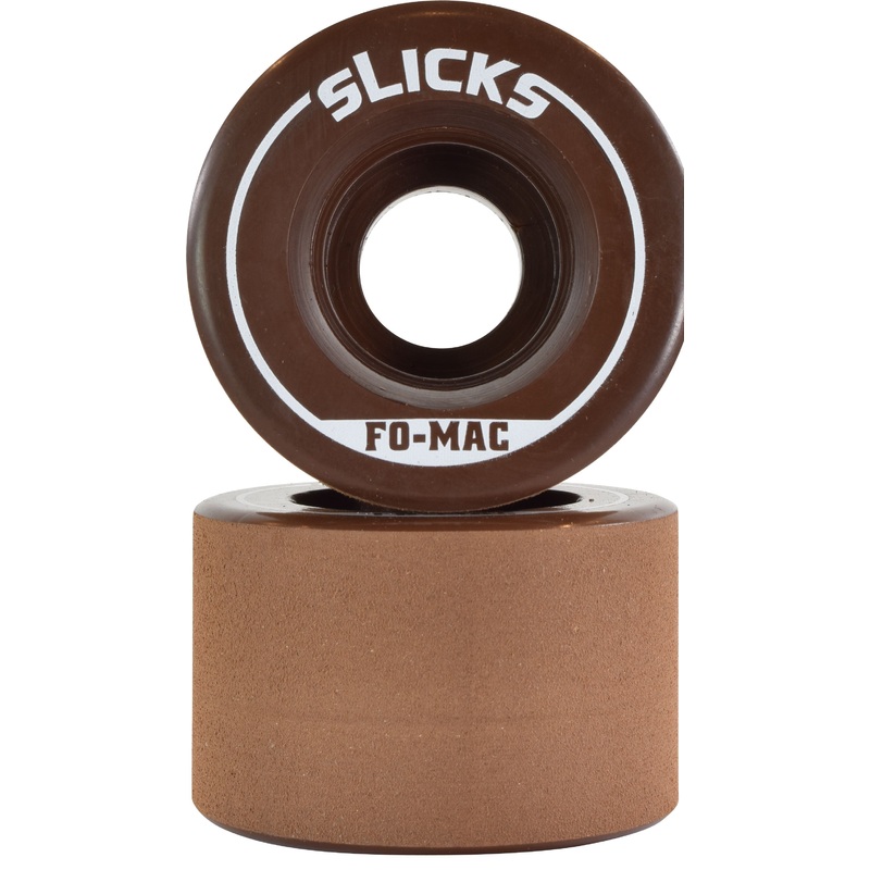 FO-MAC SLICKS ROLLER SKATE WHEELS-8-PACK