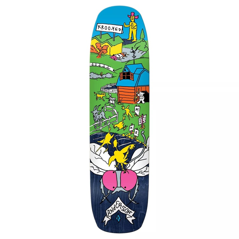 KROOKED THE YARD SKATEBOARD DECK