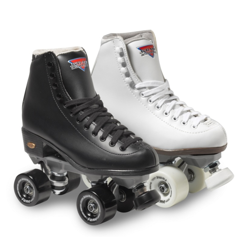 Sure Grip Fame Artistic Roller Skates – Black or White
